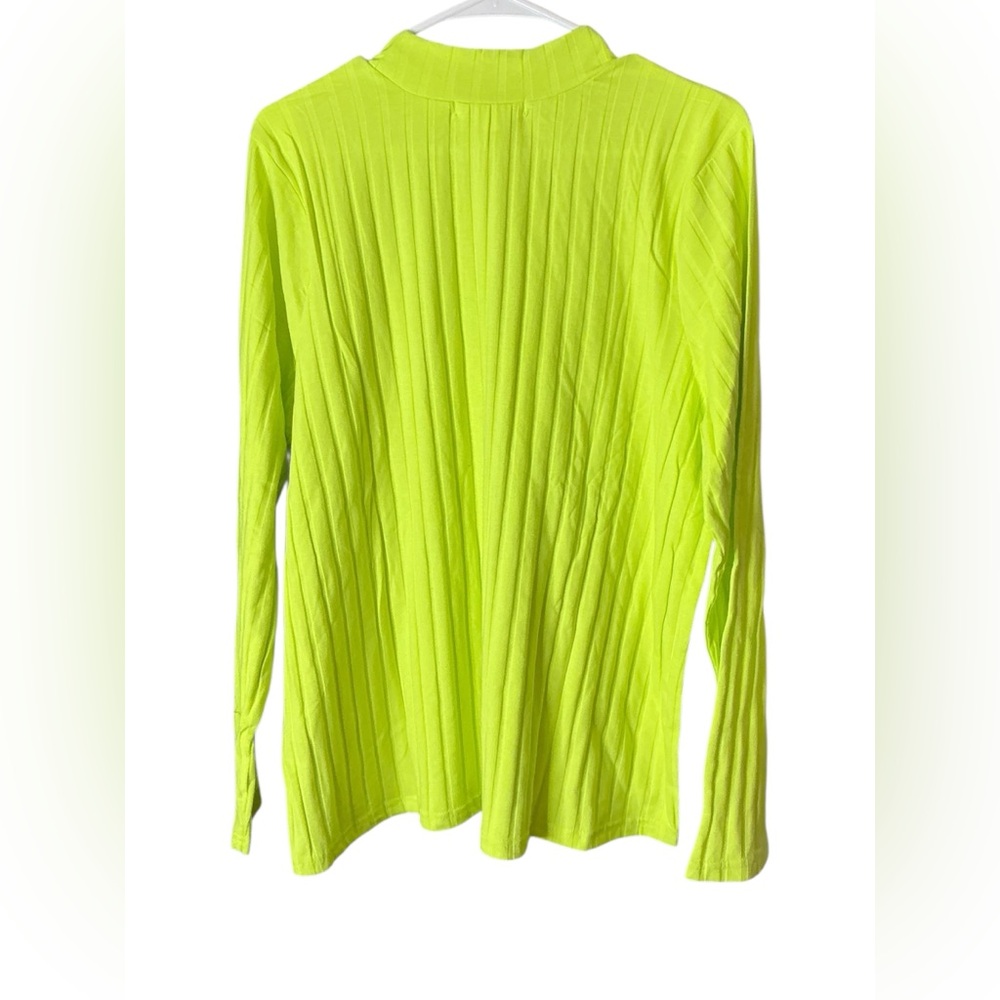 Yellow Ribbed Long Sleeve - Picture 6 of 14